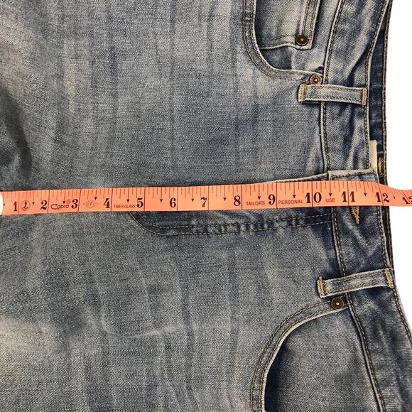 OAT New York High Rise Jeans Women 8/29 Blue Straight Classic Everyday Travel - Picture 10 of 12